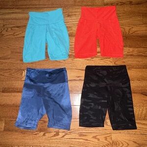 Lot of 4 Biker Shorts